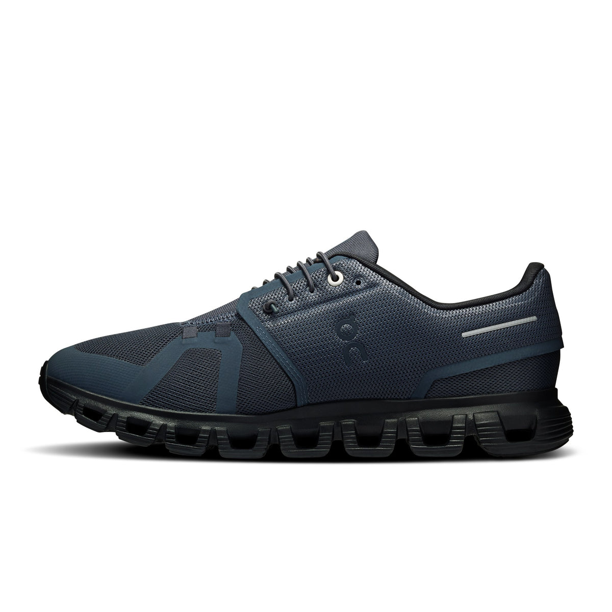 On Cloud 6 men's shoe in Navy/Black, inside view