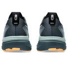 Asics Gel-Kayano 33 LITE-SHOW (M) in Lite Show/Orange Glow, heel