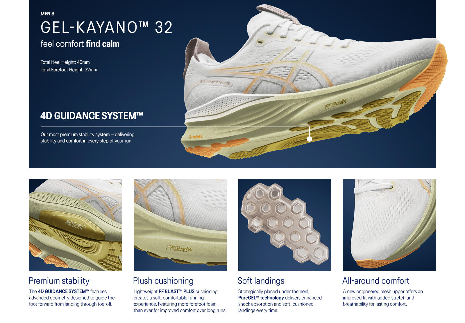 Asics Gel-Kayano 32 (M) | The Sports Concept Store