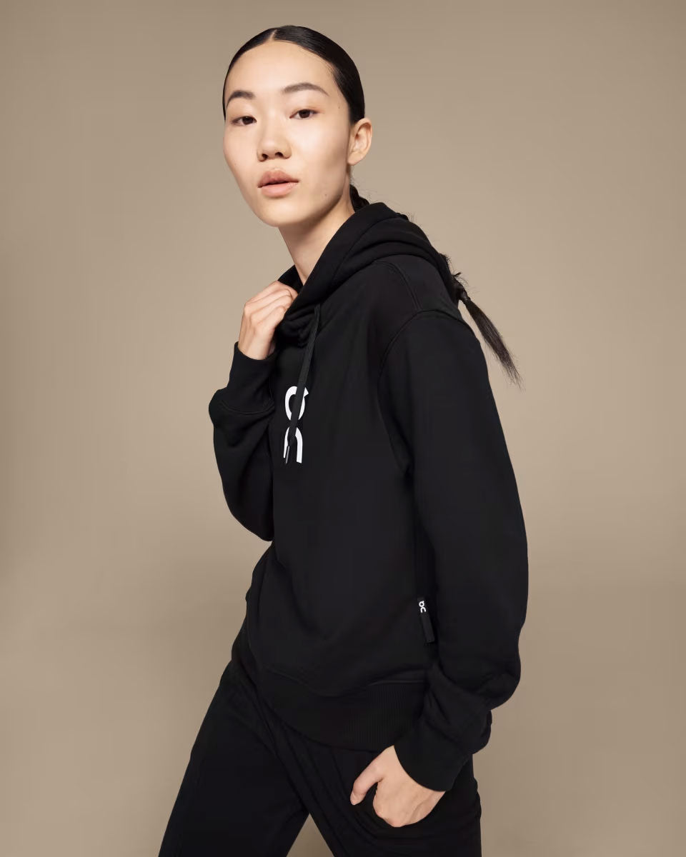The Sports Concept Store | Apparel | On Club Hoodie 1.0 W - Black The Sports Concept Store | Apparel | On Club Hoodie 1.0 W - Black