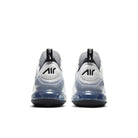 Nike Air Max 270 G golf shoe in White/Pure Platinum/Black, heel view of the pair