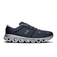 On Cloud X 5 men's training shoe in Navy/Glacier, side view