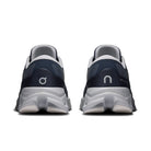 On Cloud X 5 men's training shoe in Navy/Glacier, heel view of the pair