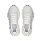 On Cloud X Tempo women's training shoe in Ivory/Ice, top view of the pair